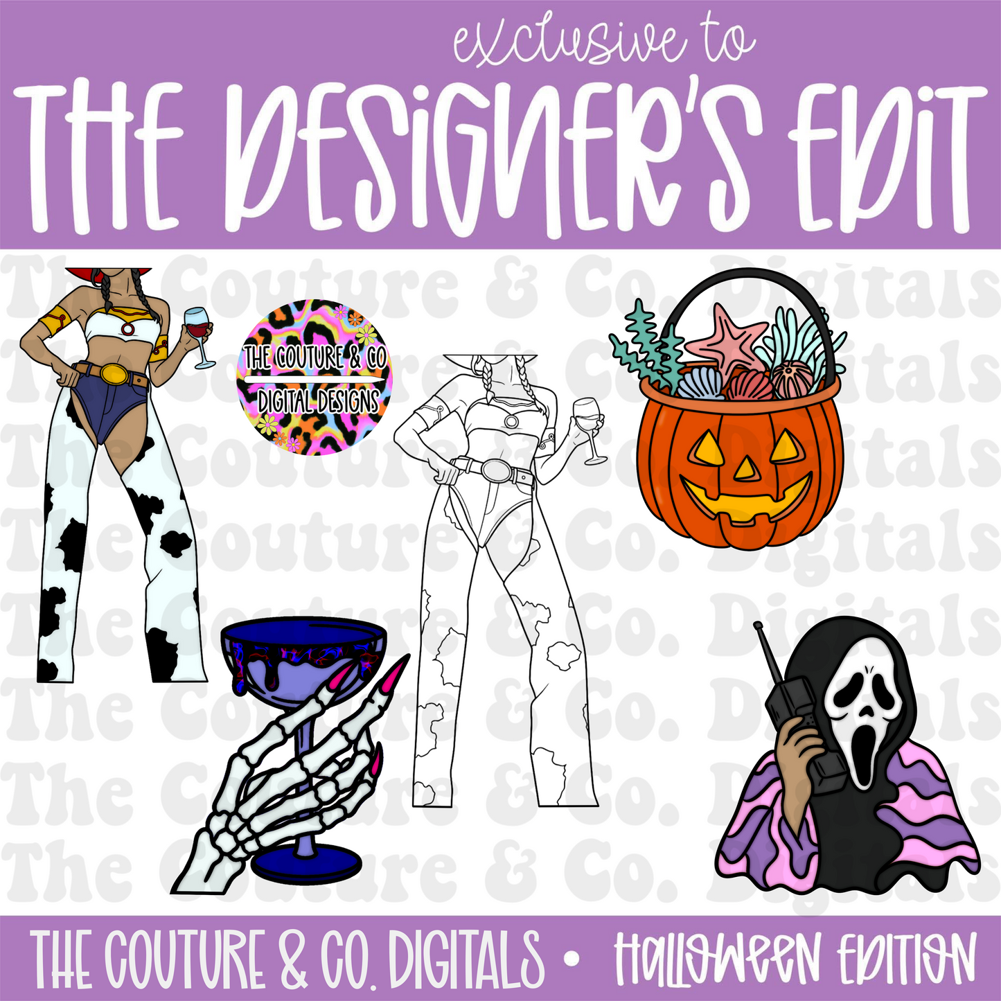Designers Edit Collab- Digital download 300DPI PNG FILE