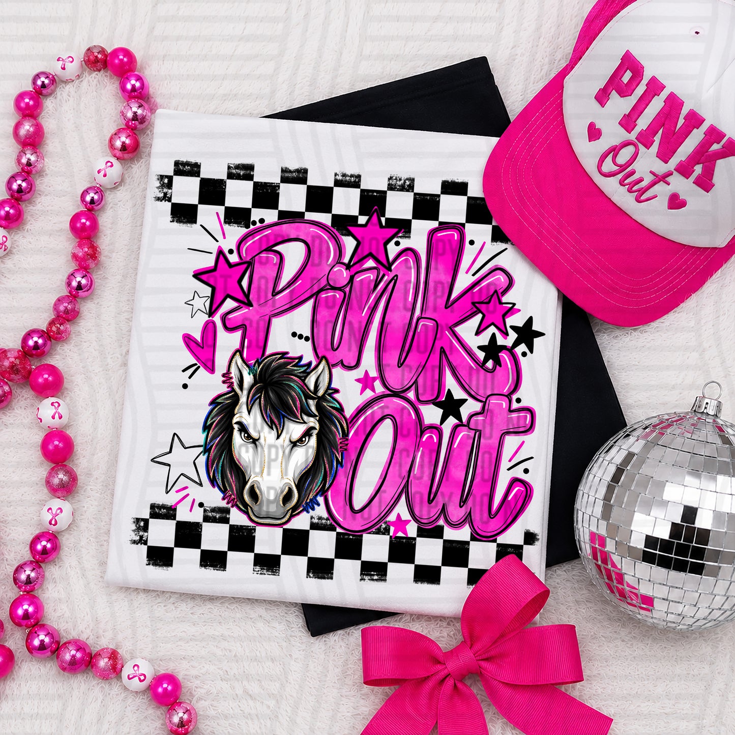 Pink Out MASCOTS 0926-0021- PLEASE UPLOAD MOCK UP - 300 DPI digital download