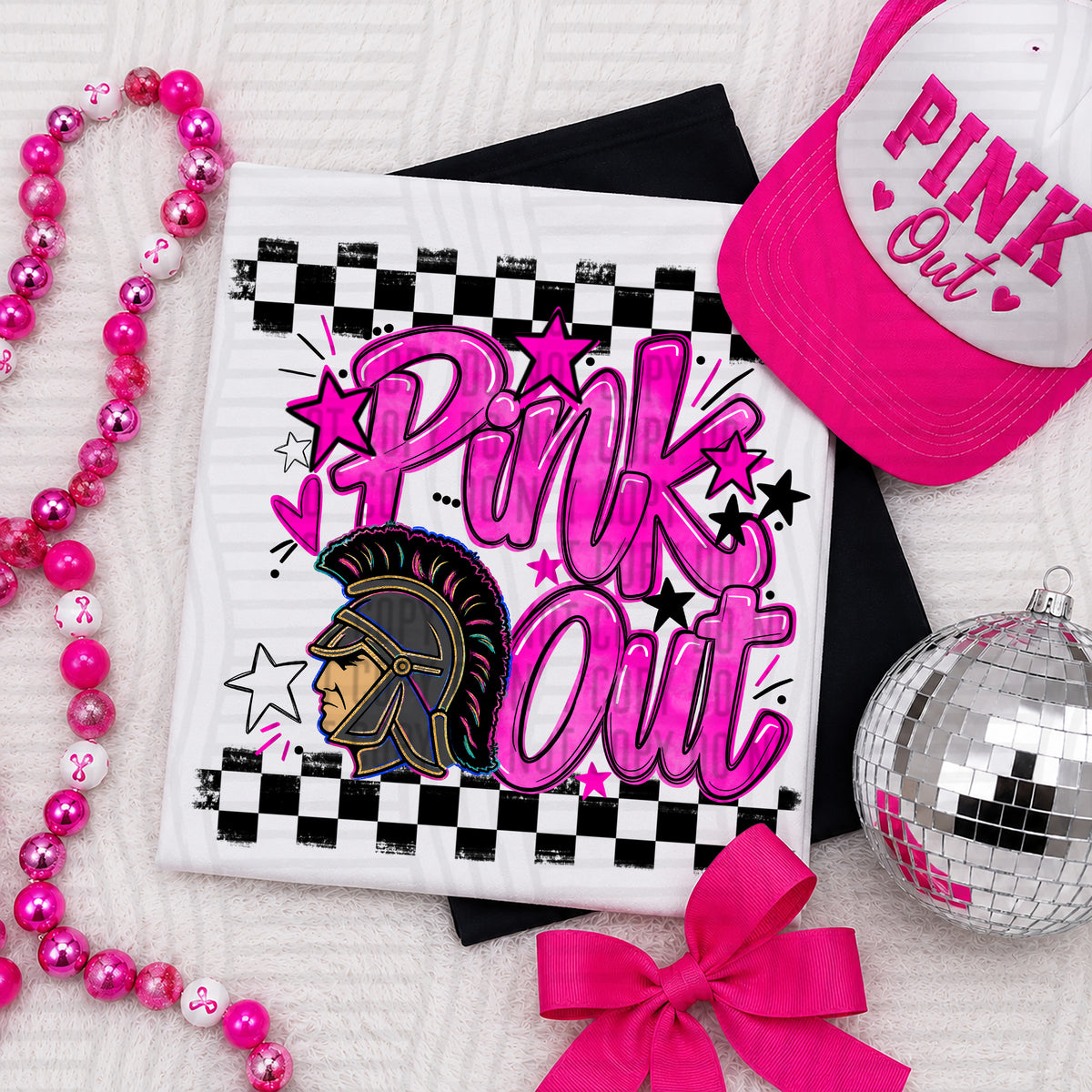 Pink Out MASCOTS 0926-0021- PLEASE UPLOAD MOCK UP - 300 DPI digital download