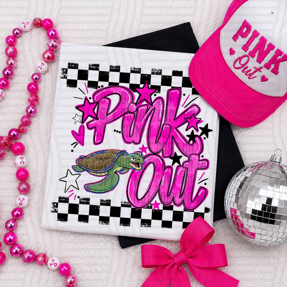 Pink Out MASCOTS 0926-0021- PLEASE UPLOAD MOCK UP - 300 DPI digital download