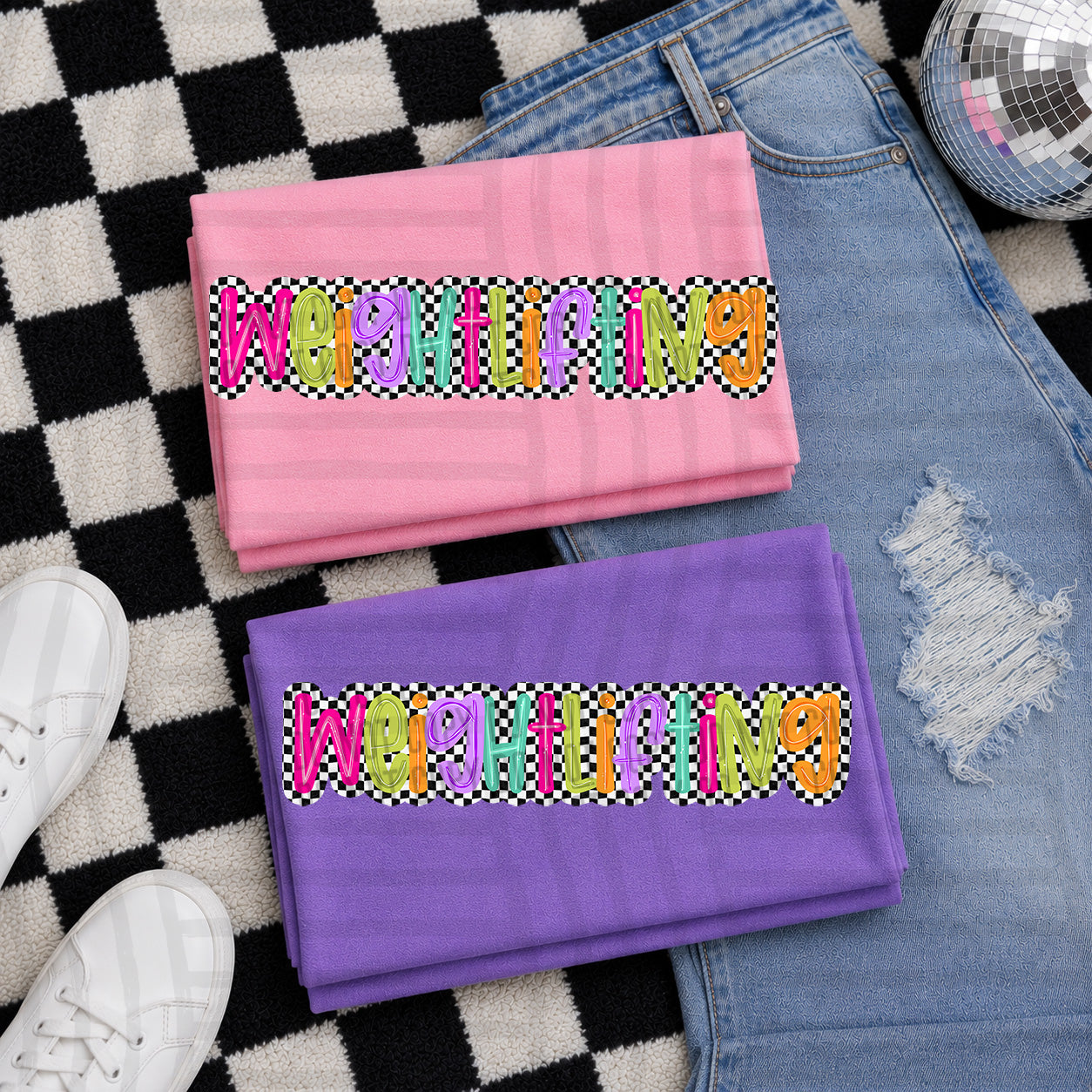 Simply Checkered Sports - Color Dropdown Digital Download 300DPI PNG FILE