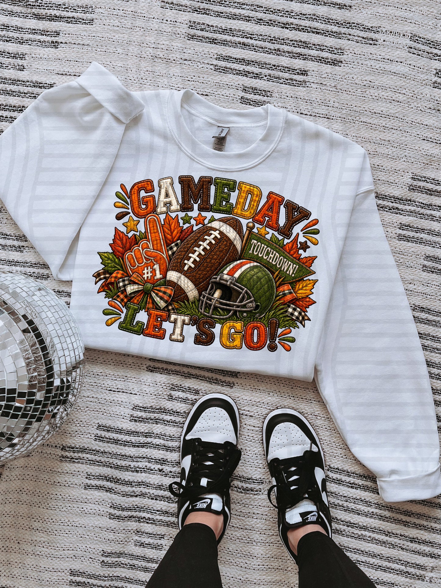 Holiday Faux Embroidery (AI assisted) _ CHOOSE DESIGN  - 300 DPI digital download