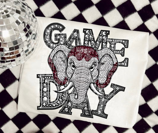 Rhinestone mascots - Game Day - Digital download 300DPI PNG FILE