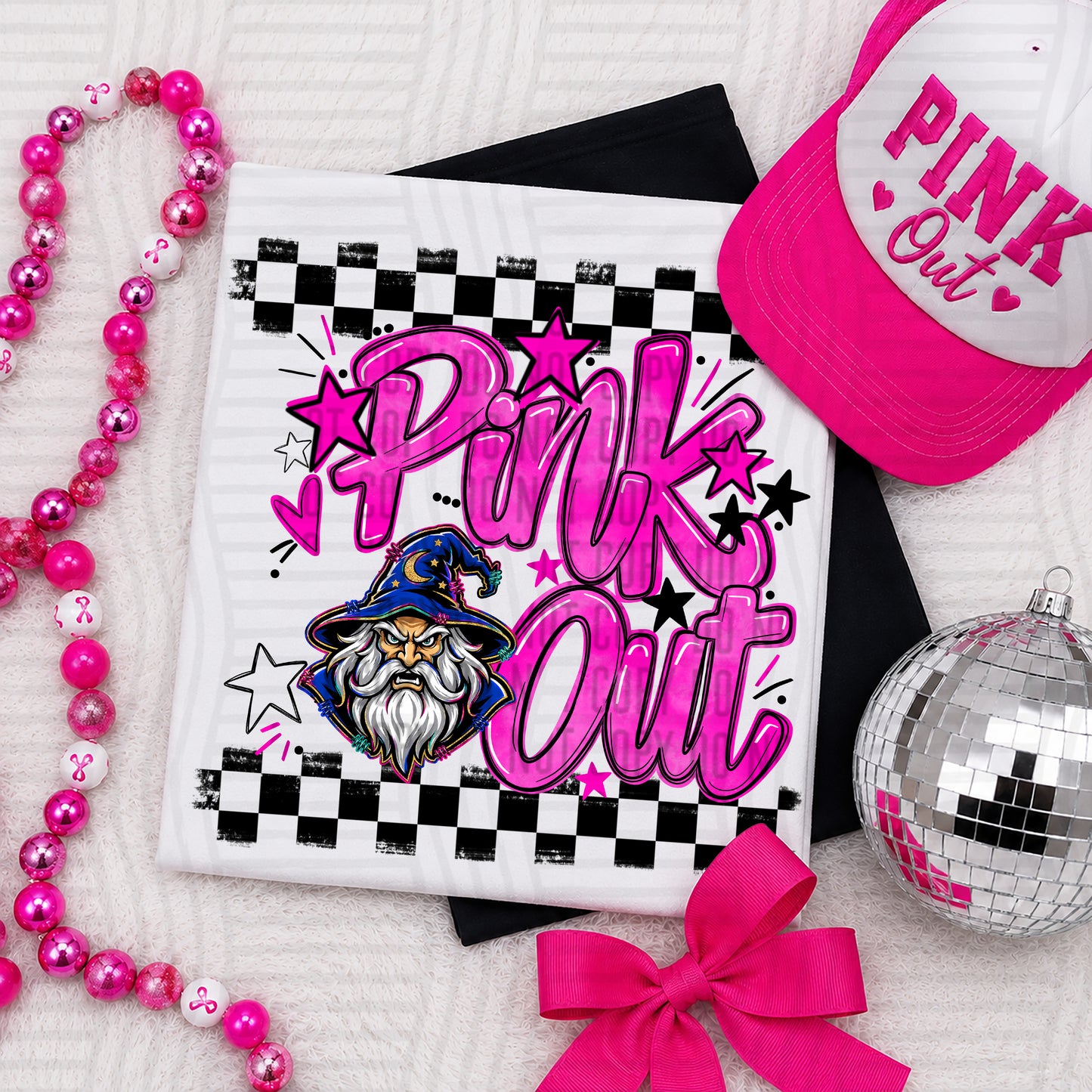 Pink Out MASCOTS 0926-0021- PLEASE UPLOAD MOCK UP - 300 DPI digital download