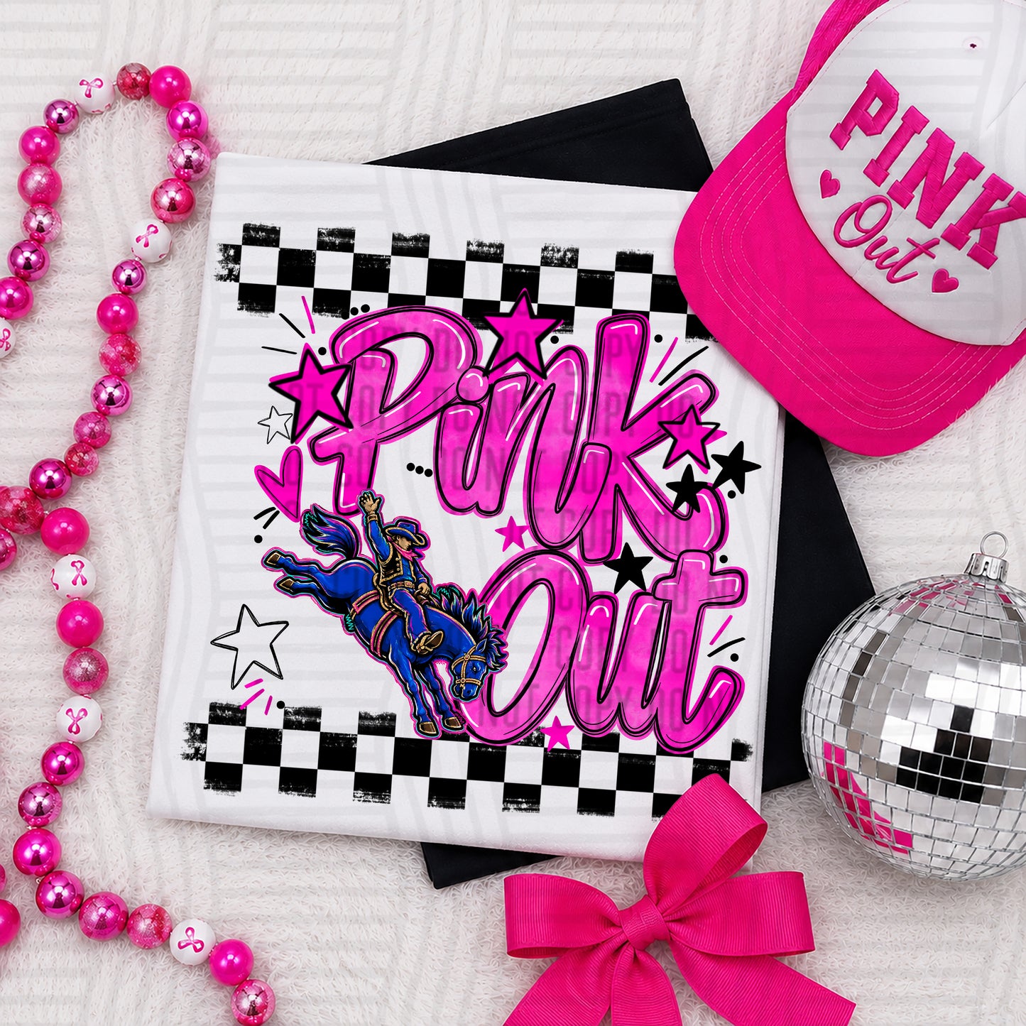 Pink Out MASCOTS 0926-0021- PLEASE UPLOAD MOCK UP - 300 DPI digital download