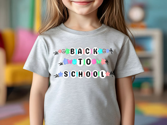 Back 2 school Friendship bracket-  300DPI PNG FILE