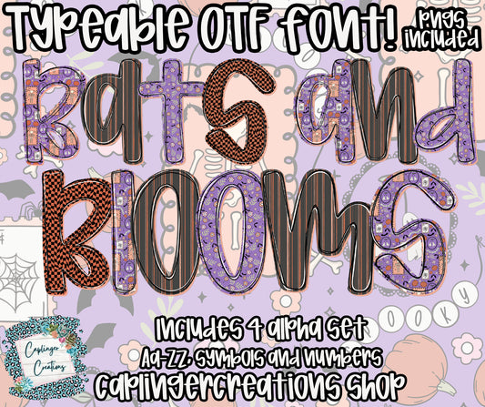 Bats and Blooms - Digital download 300DPI PNG FILE