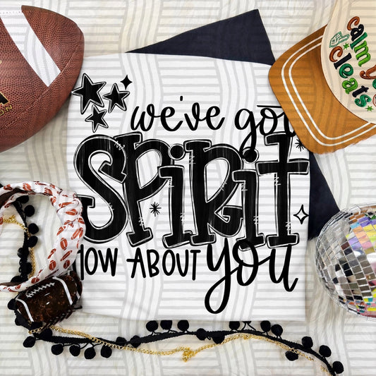We've Got Spirit COLORS 2609-0005- Color Dropdown Digital Download 300 DPI PNG FILE