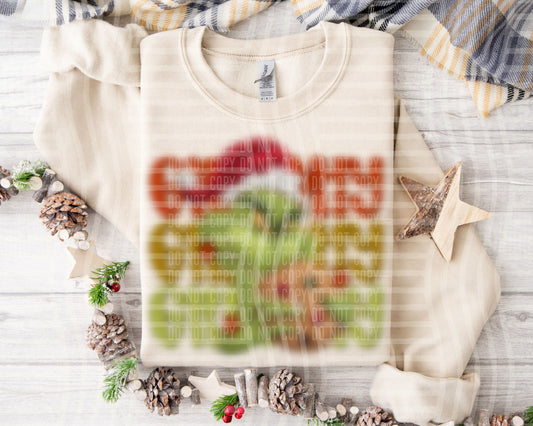 GrIn Chy Bundle - 26 files - Faux Embroidery 300DPI PNG FILE