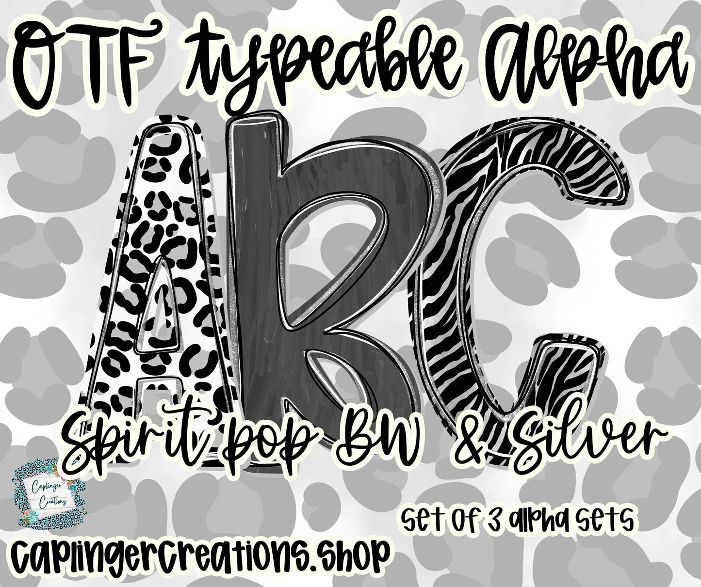 CUSTOM COLOR ALPHA SET - 3 full sets A-Z, 0-9  - Digital download 300DPI PNG FILE