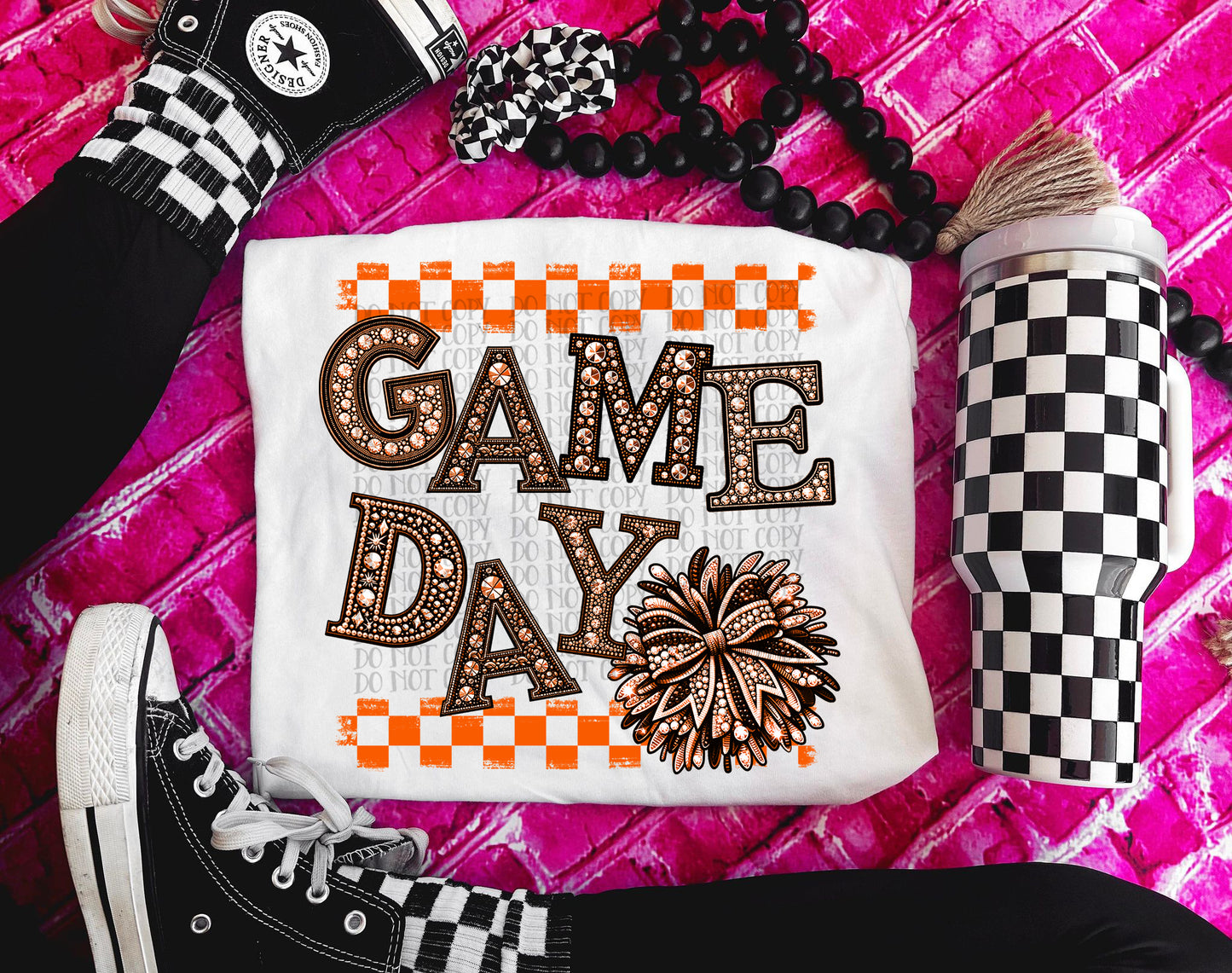 PICK YOUR COLOR - Cheer GAME DAY - Digital download 300DPI PNG FILE