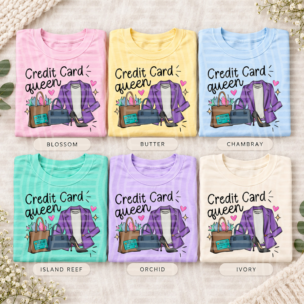 Credit Card Queen - 300 DPI digital download