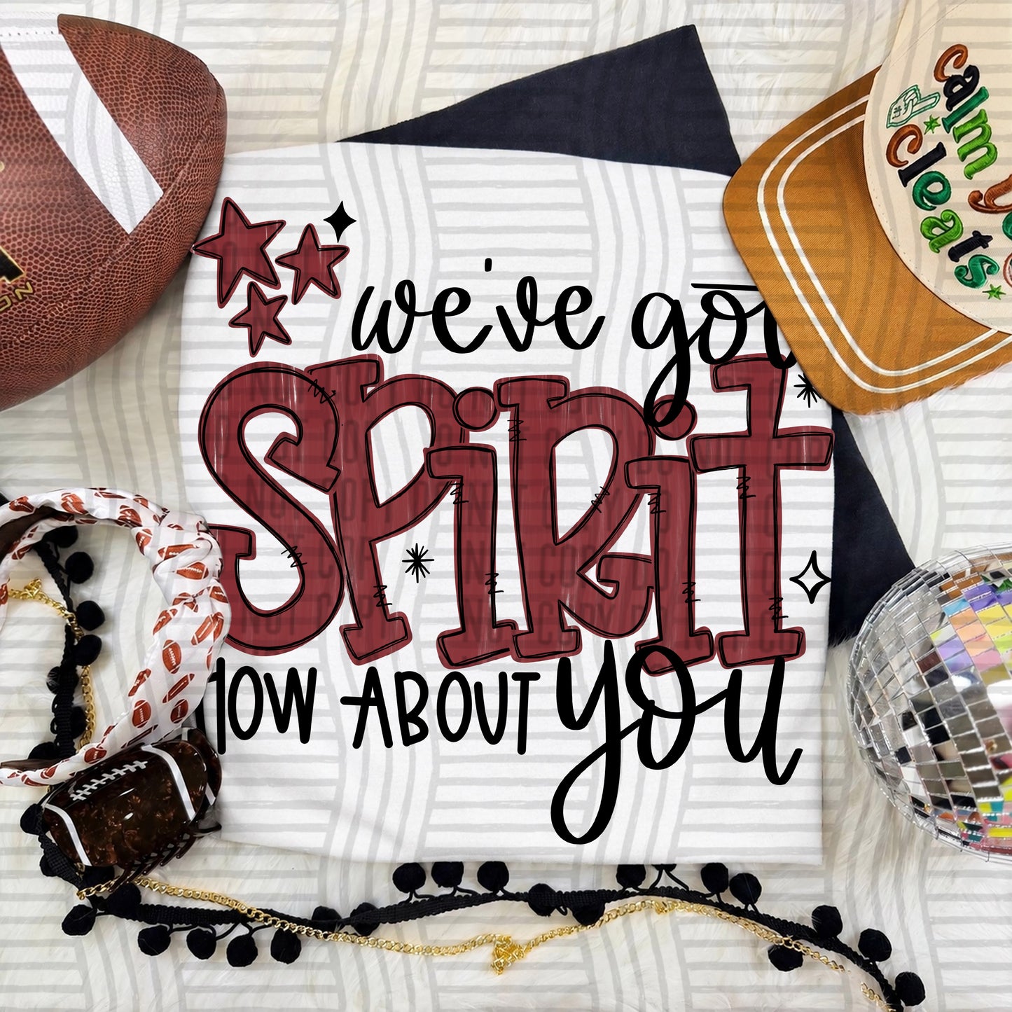 We've Got Spirit COLORS 2609-0005- Color Dropdown Digital Download 300 DPI PNG FILE