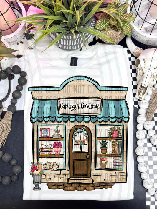 CUSTOM - Spring Store Front  - Digital download 300DPI PNG FILE