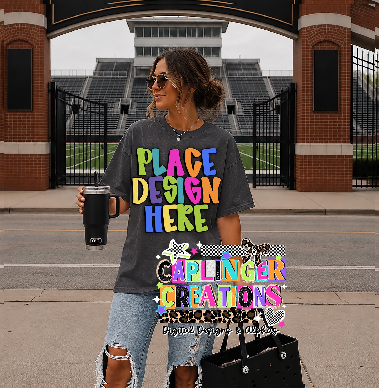 STADIUM MOM - MOCK UP - Digital download