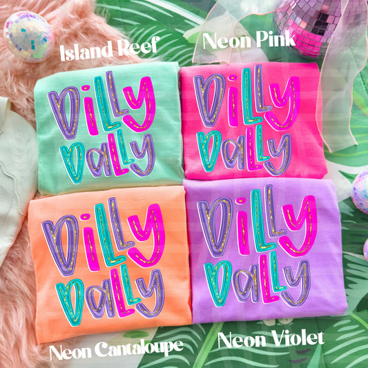 Dilly Dally - Digital Download 300DPI PNG FILE