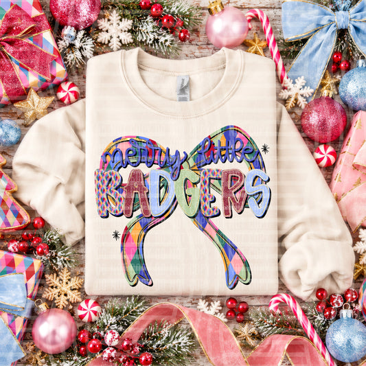 Merry Little Mascots - BADGERS mockup