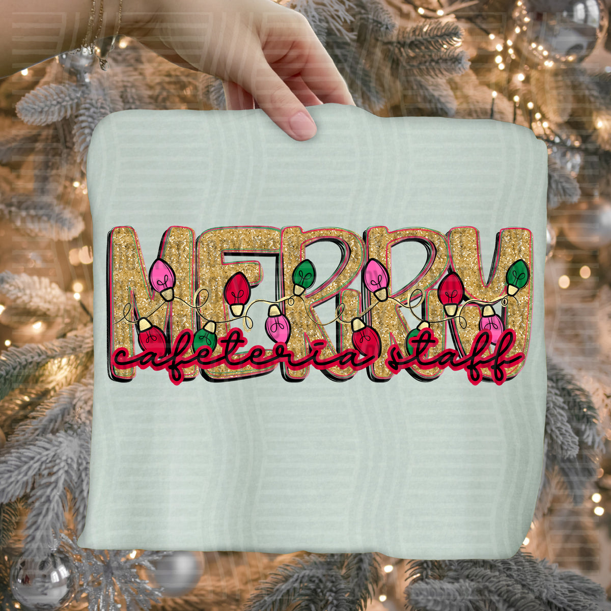Merry (lights) Occupations - CAFETERIA STAFF mockup