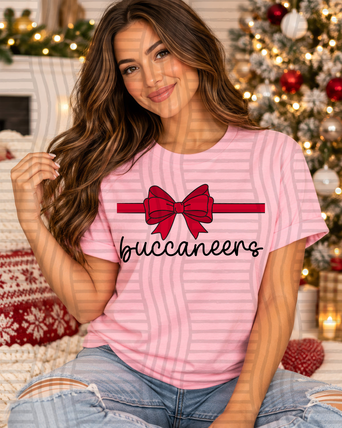 Simple Bow Mascots - BUCCANEERS mockup