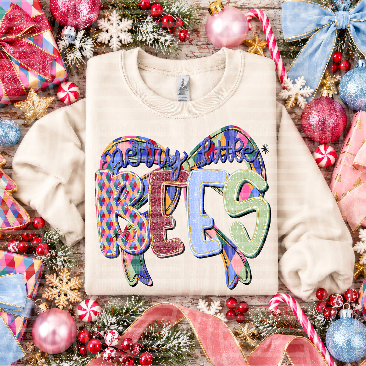 Merry Little Mascots - BEES mockup