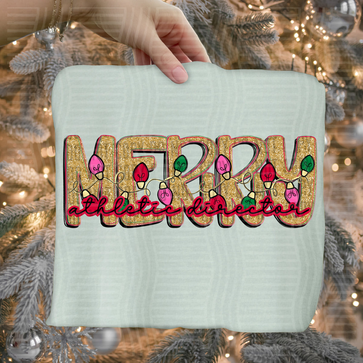 Merry (lights) Occupations - ATHLETIC DIRECTOR mockup