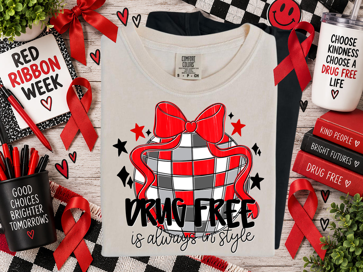 RED RIBBON WEEK Collection (CHOOSE design)  - 300 DPI digital download