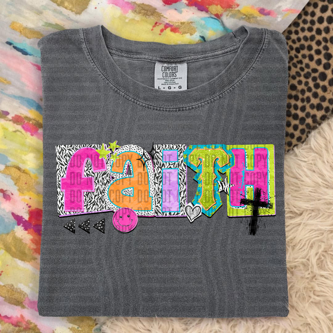 Faith and Positivity  - Choose DESIGN - Digital Download 300DPI PNG FILE