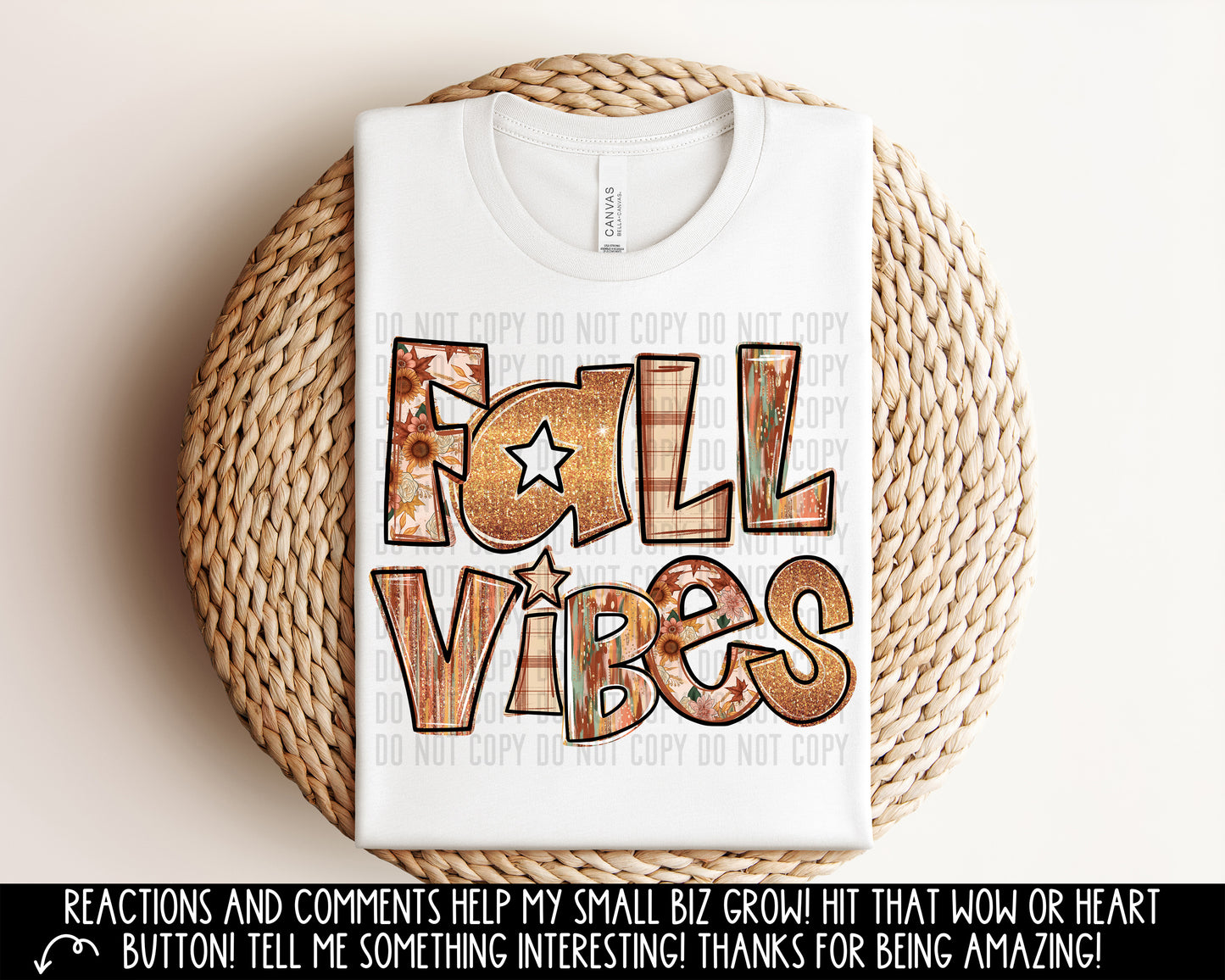 Fall vibes - 300DPI PNG FILE