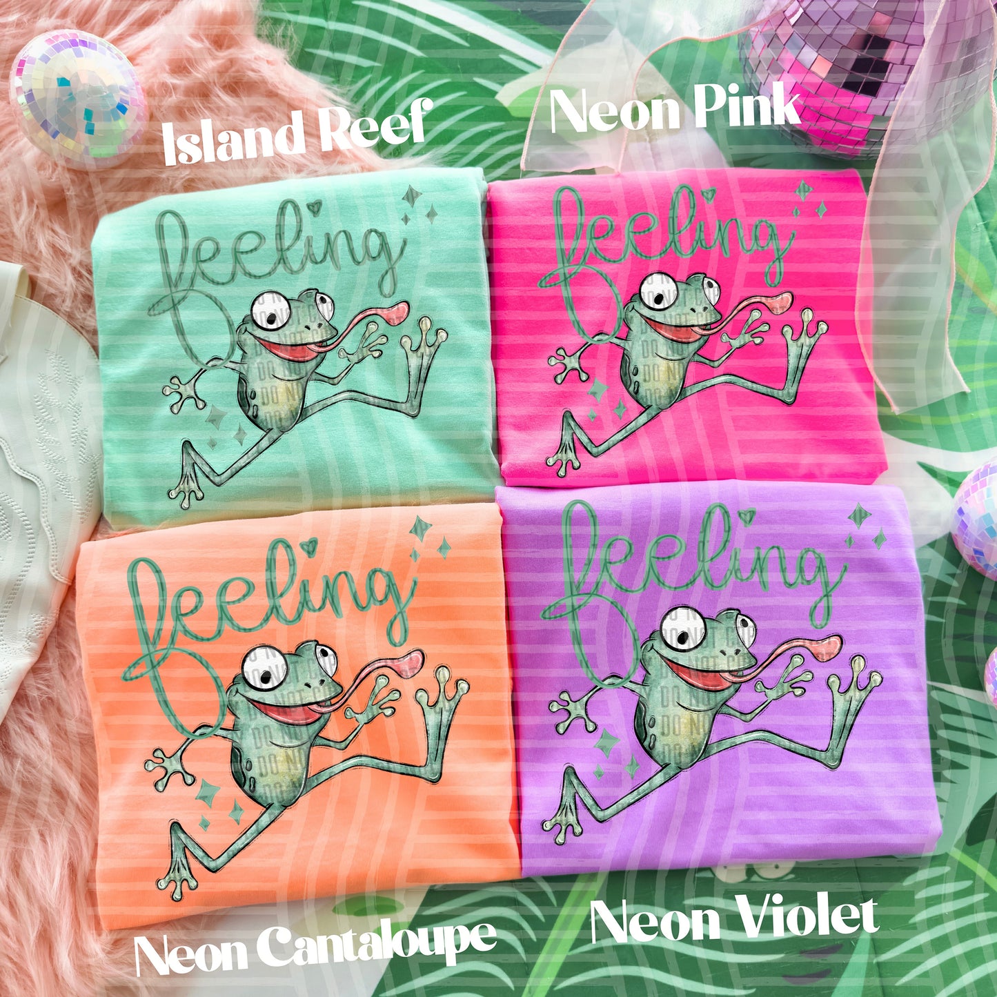 Feeling (froggy) jump into class -- (2 versions) - Digital Download 300DPI PNG FILE