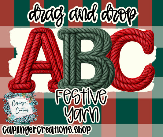 Festive Yarn + PNGS - Digital download