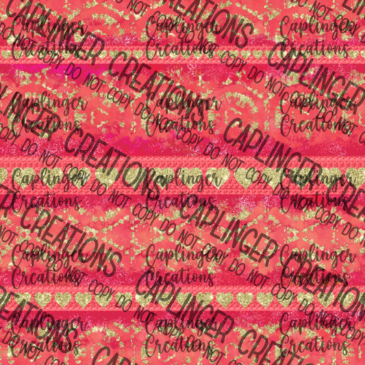 V-Day tie dye w/ Gold accents - NOT SEAMLESS - Digital download 300DPI PNG FILE