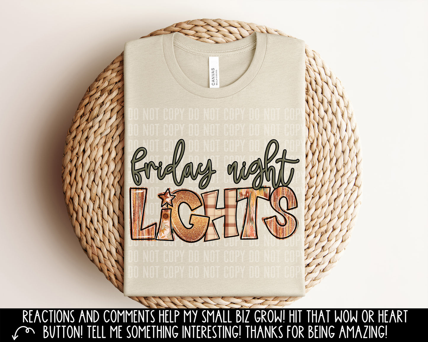 Friday night lights - 300DPI PNG FILE