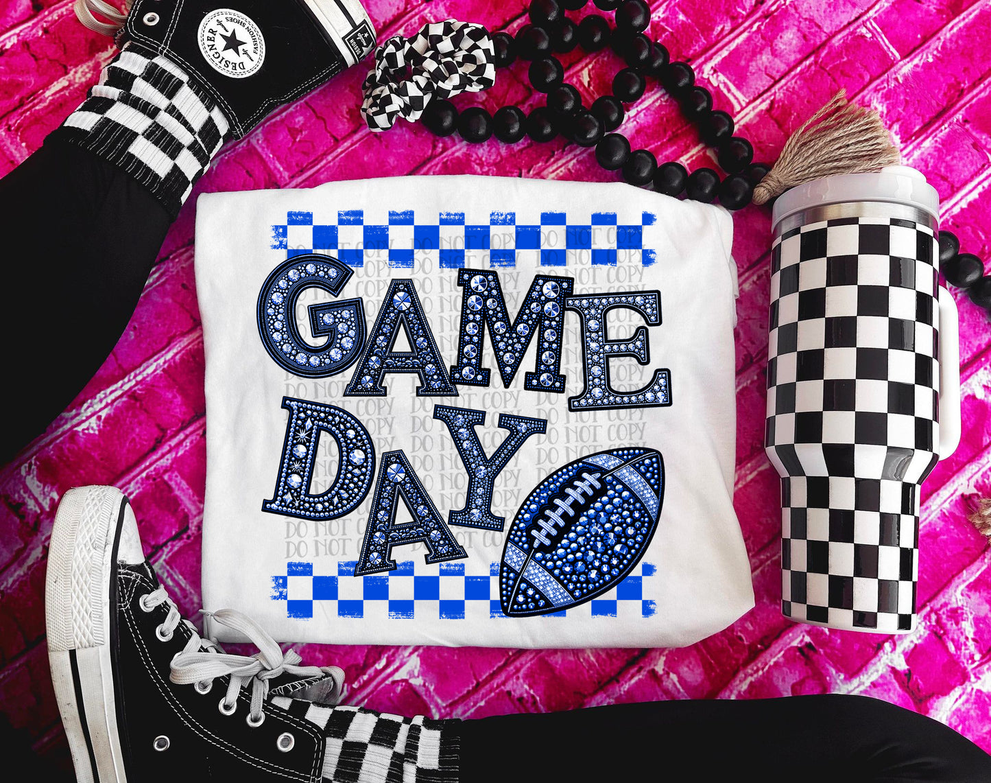 PICK YOUR COLOR - Football GAME DAY - Digital download 300DPI PNG FILE