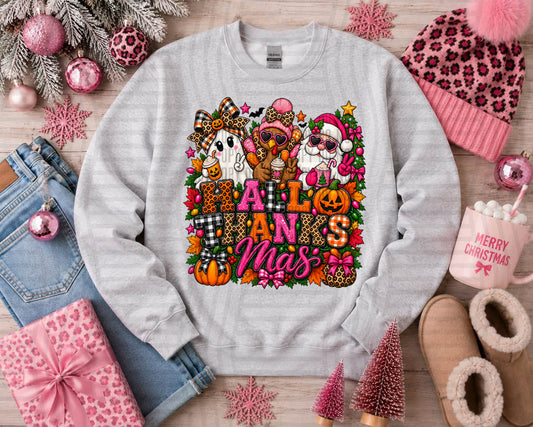 Holiday Faux Embroidery (AI assisted) _ CHOOSE DESIGN  - 300 DPI digital download