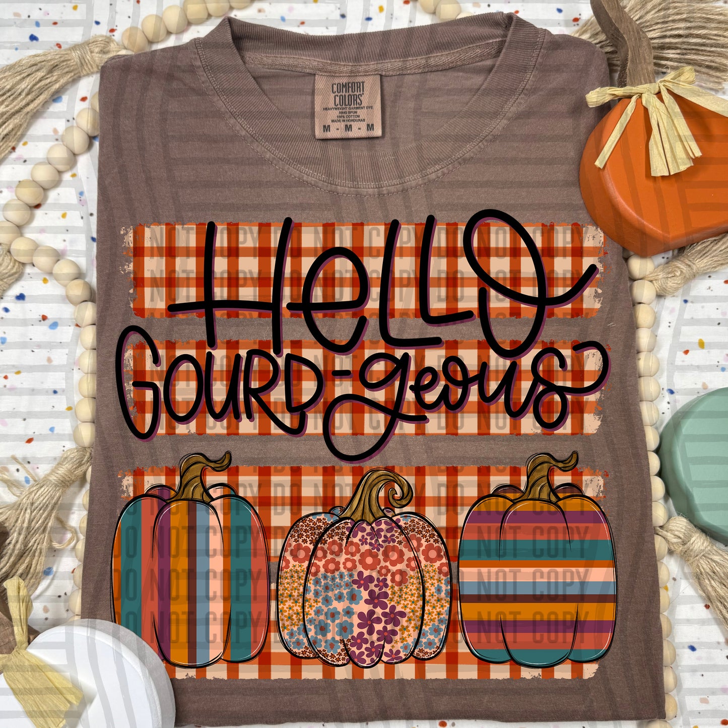 Hello Gourd Geous -   Digital Download 300DPI PNG FILE