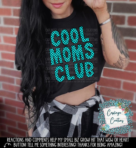 COOL MOMS CLUB - Digital download 300DPI PNG FILE