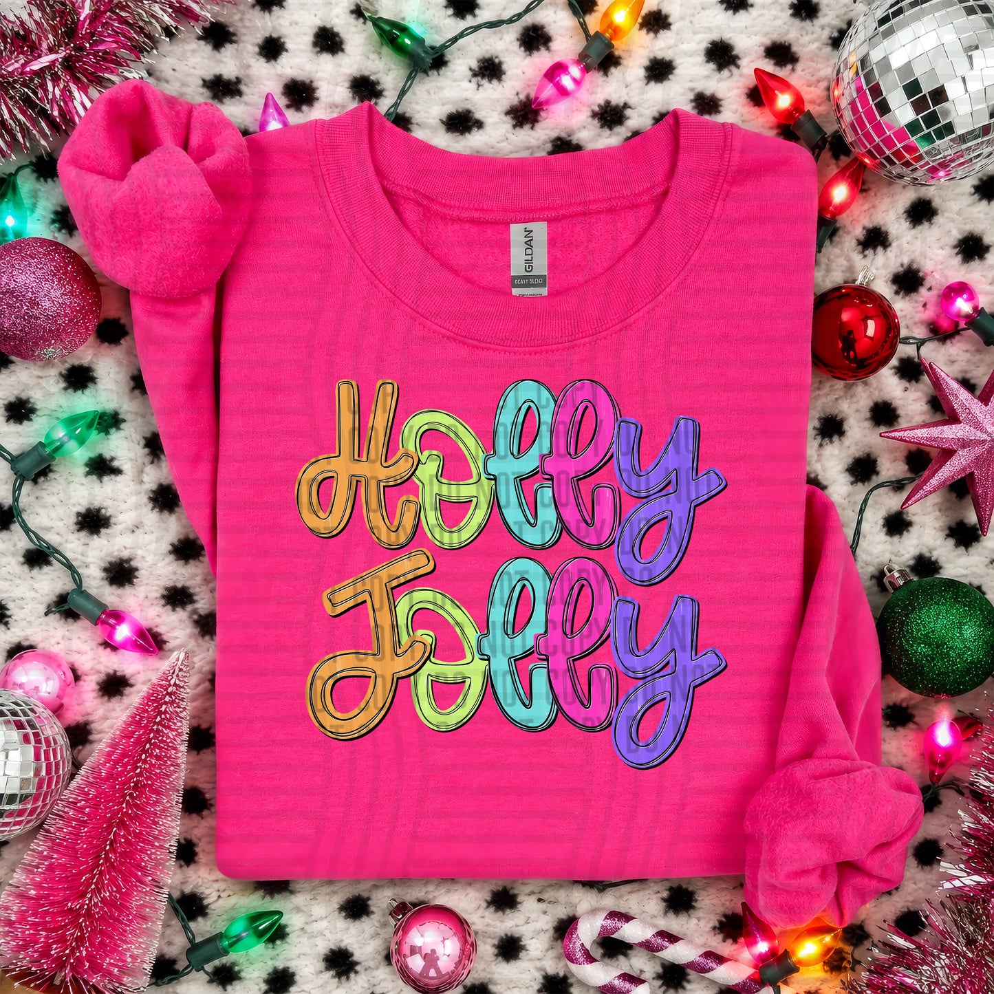 Christmas script words 2609-0016- Color Dropdown Digital Download 300 DPI PNG FILE
