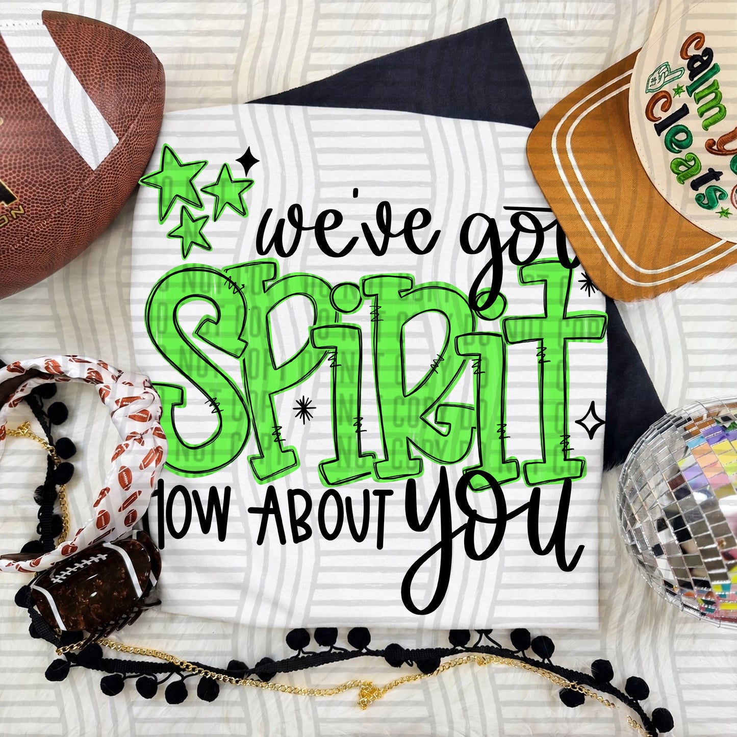We've Got Spirit COLORS 2609-0005- Color Dropdown Digital Download 300 DPI PNG FILE