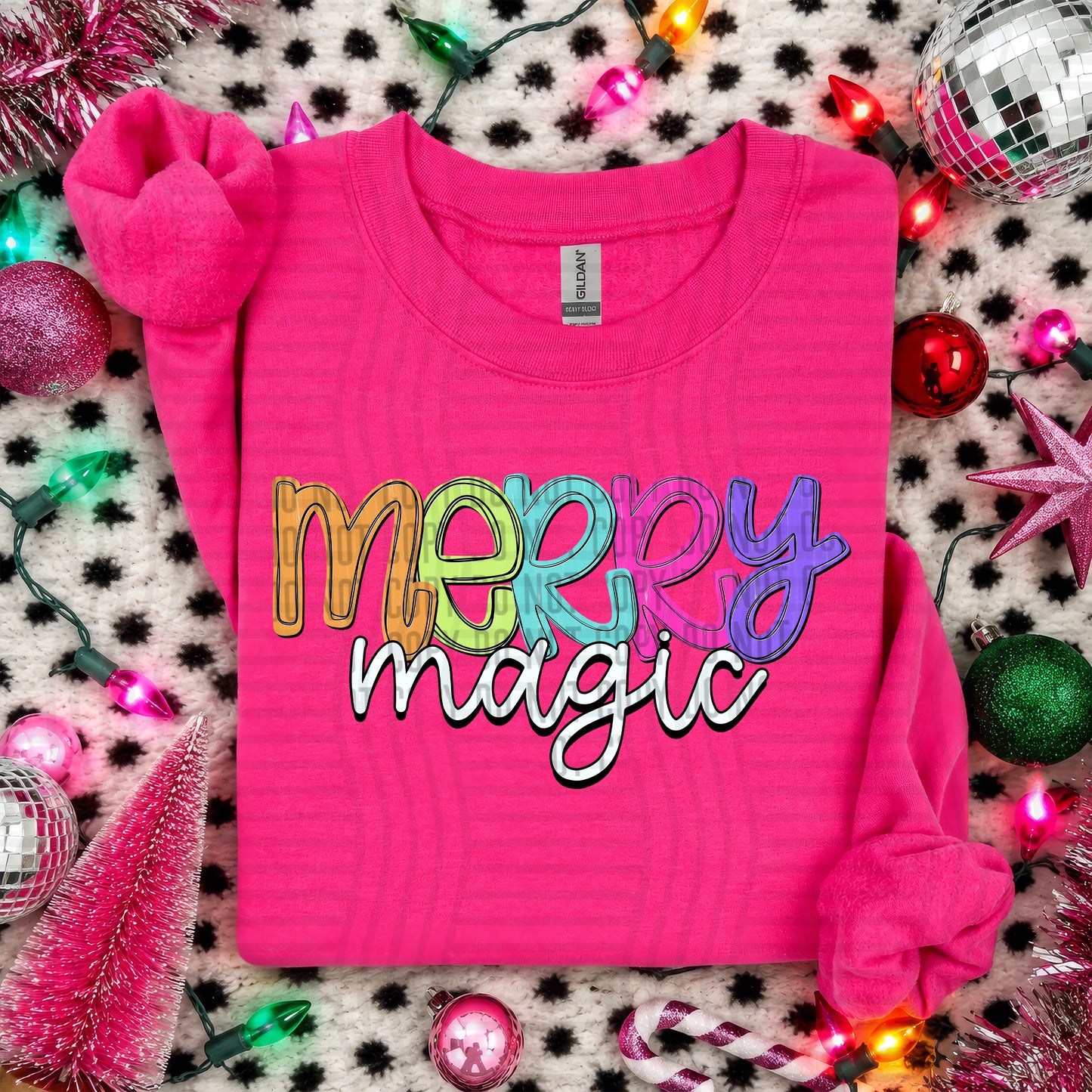 Christmas script words 2609-0016- Color Dropdown Digital Download 300 DPI PNG FILE