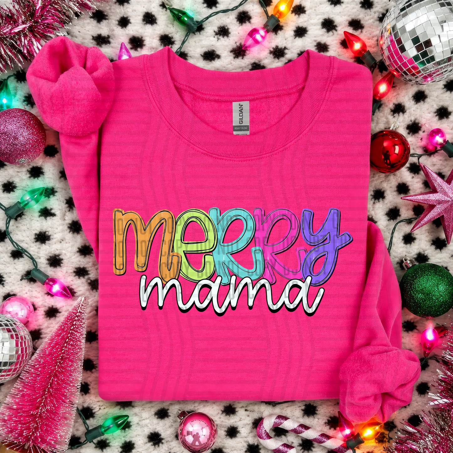 Christmas script words 2609-0016- Color Dropdown Digital Download 300 DPI PNG FILE