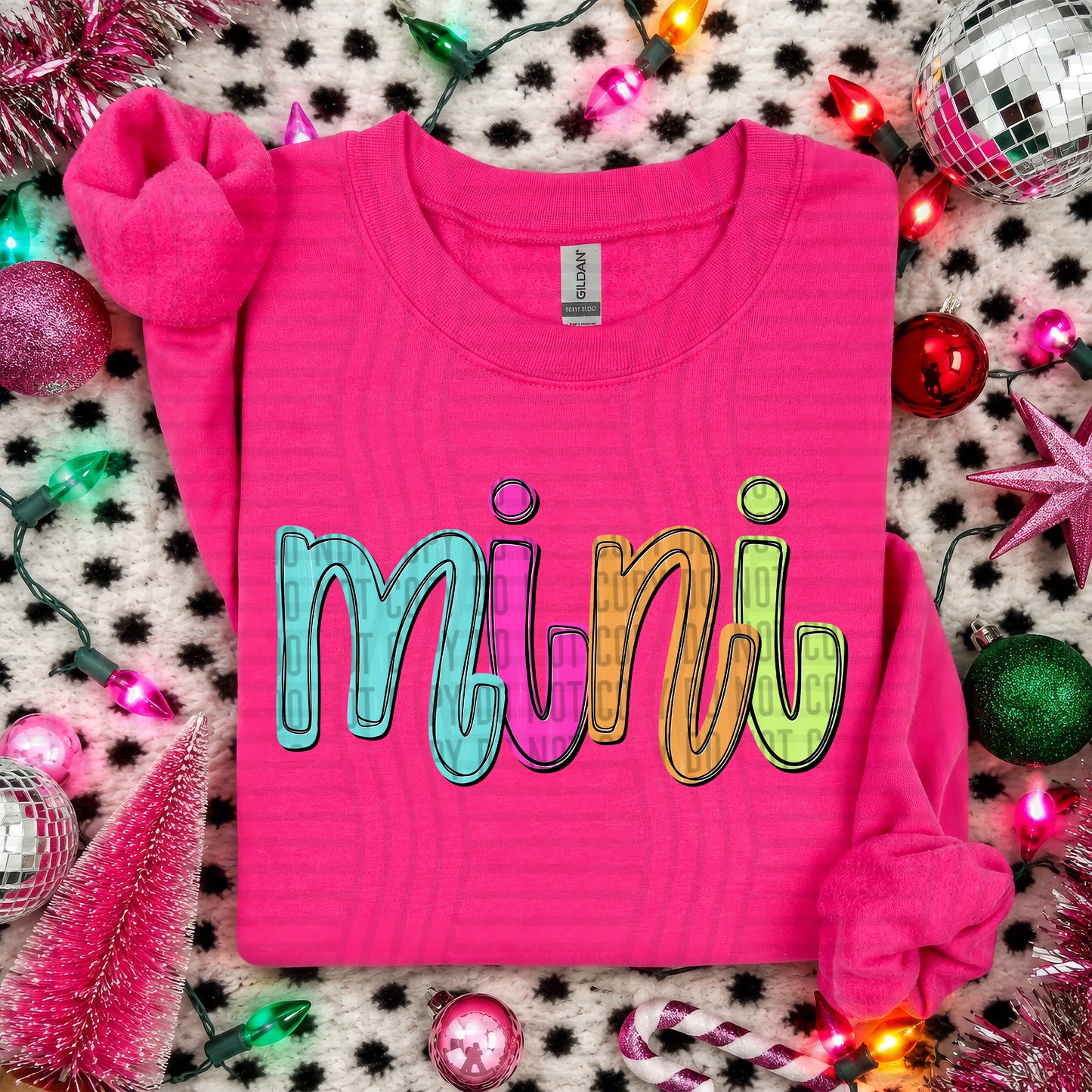 Christmas script words 2609-0016- Color Dropdown Digital Download 300 DPI PNG FILE