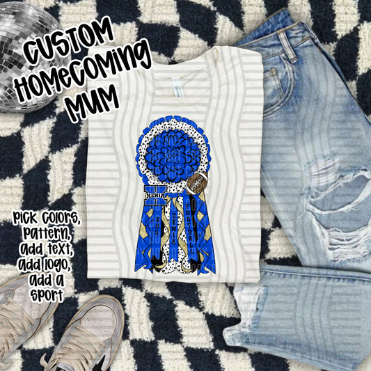 CUSTOM - HOMECOMING MUM