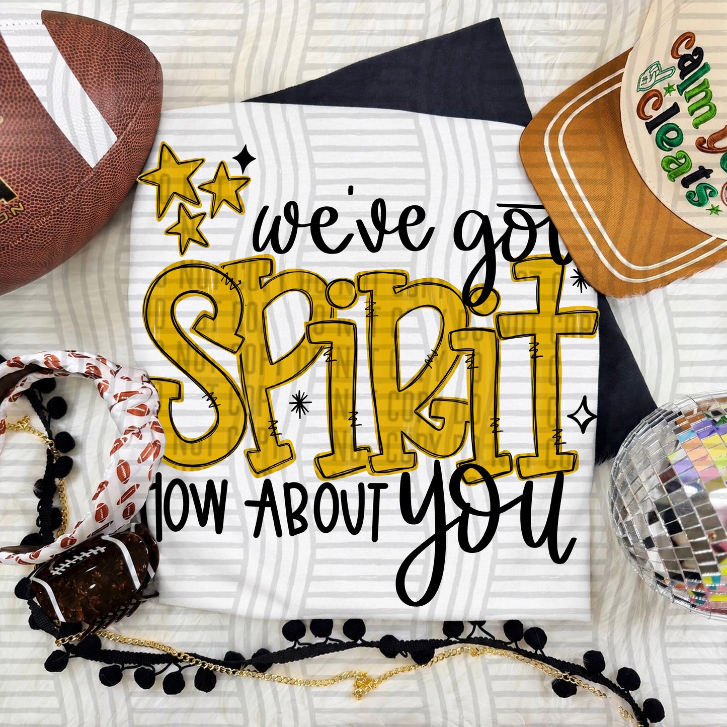 We've Got Spirit COLORS 2609-0005- Color Dropdown Digital Download 300 DPI PNG FILE
