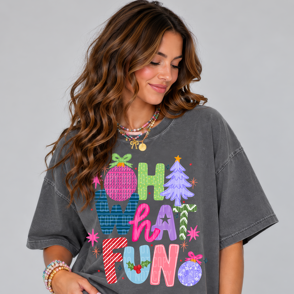 Oh what fun - 300 DPI digital download