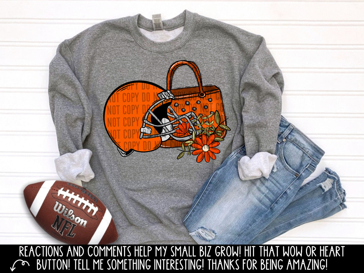 PICK YOUR COLOR - Touchdowns & Tote - Digital download 300DPI PNG FILE