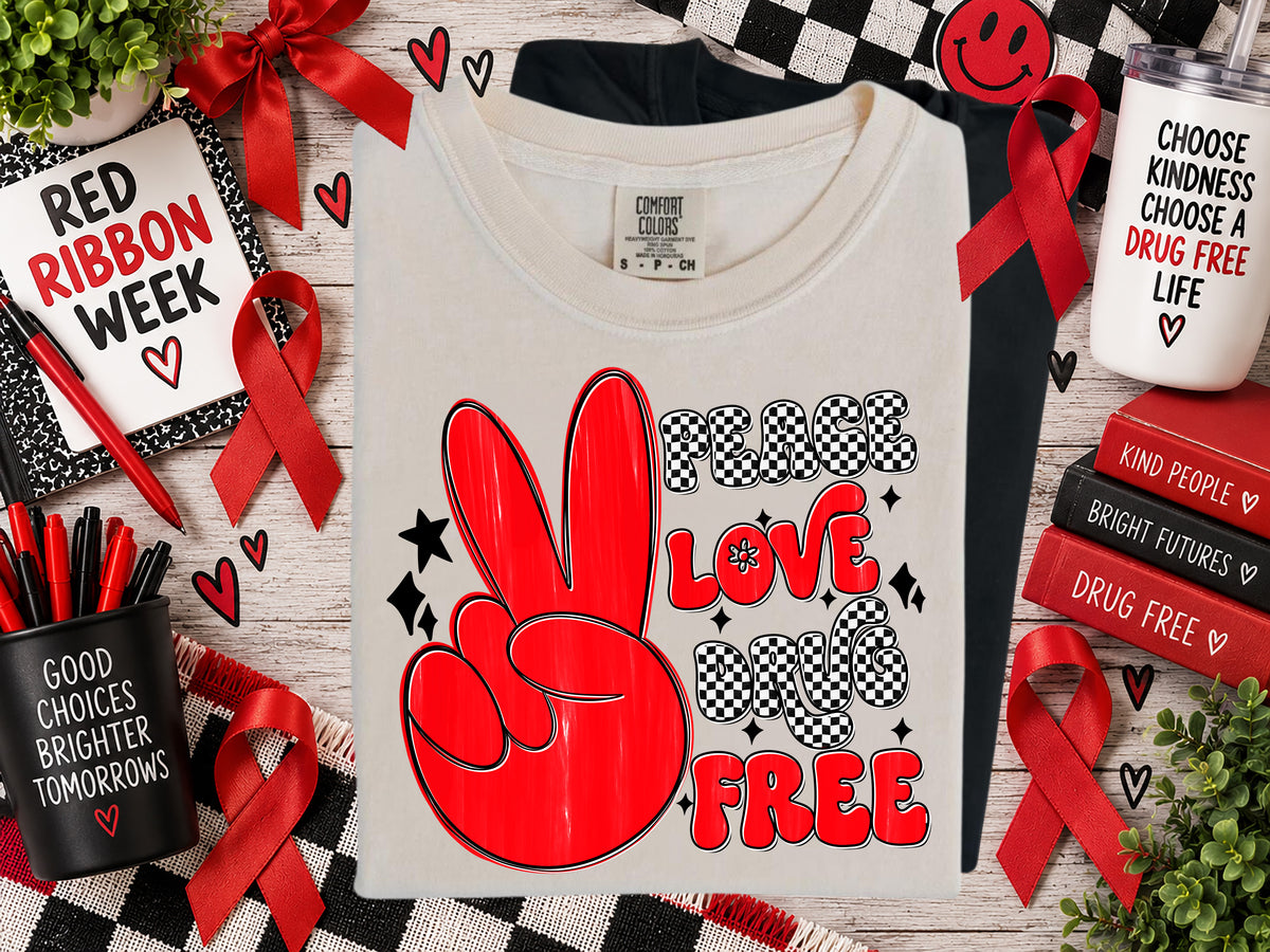 RED RIBBON WEEK Collection (CHOOSE design)  - 300 DPI digital download