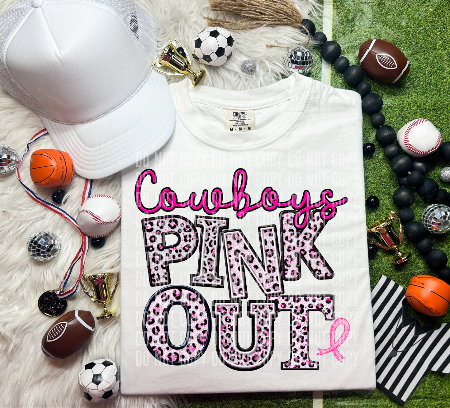 PICK A TEAM or CUSTOM- Pink Out- Digital download 300DPI PNG FILE