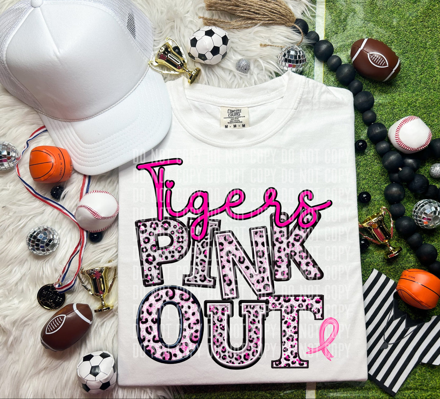 PICK A TEAM or CUSTOM- Pink Out- Digital download 300DPI PNG FILE