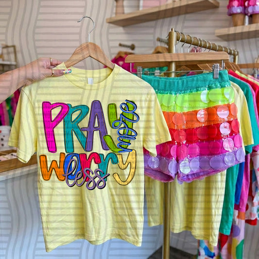 Pray More Worry Less -  Digital Download 300DPI PNG FILE