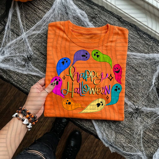 Preppy Circle ghosts - 300 DPI digital download